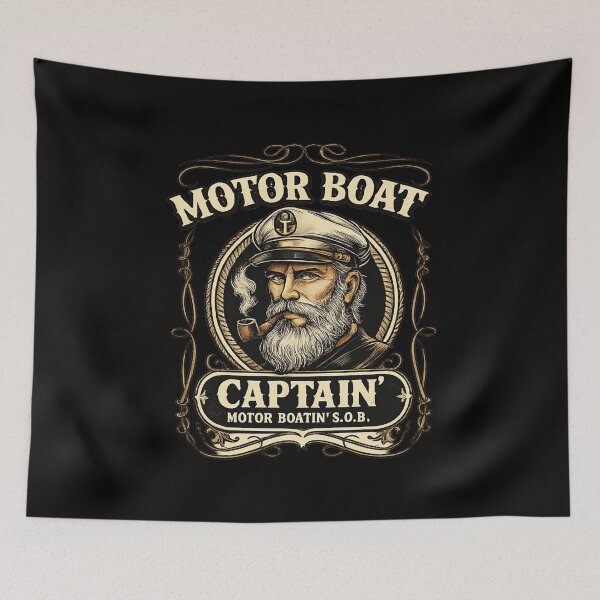 Item preview, motor boat captain funny pontoon boating motor boston lake designed and sold by Eadmadgen42.
