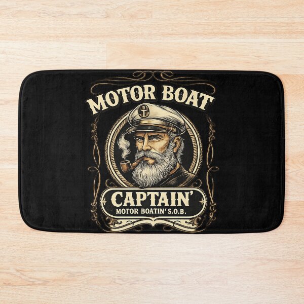 Item preview, motor boat captain funny pontoon boating motor boston lake designed and sold by Eadmadgen42.