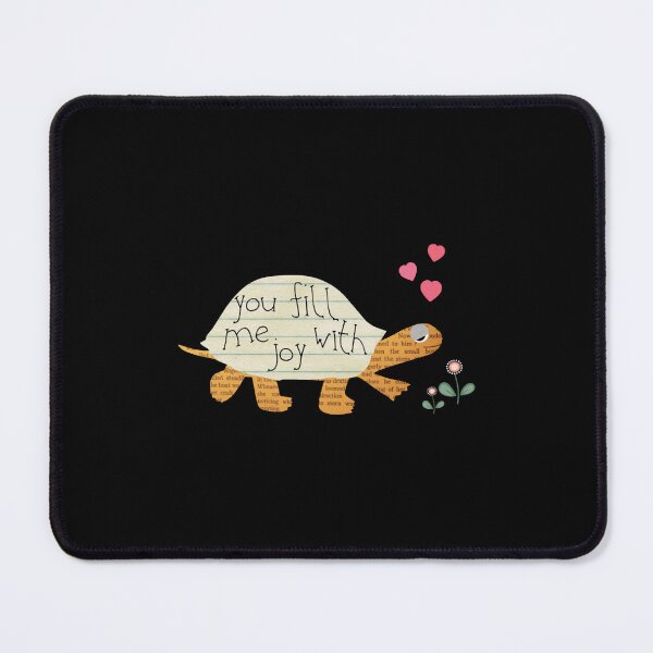 Item preview, You Fill Me With Joy Turtle Cute Floral Reptile Design designed and sold by VinylBloom.