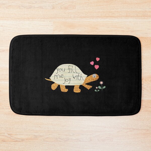 Item preview, You Fill Me With Joy Turtle Cute Floral Reptile Design designed and sold by VinylBloom.