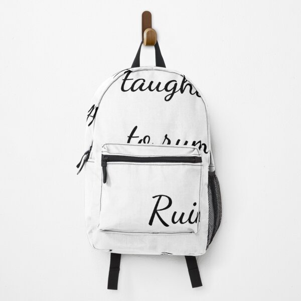 Item preview, “Ruin hath taught me thus to ruminate-” - handwriting black designed and sold by ariksworld.