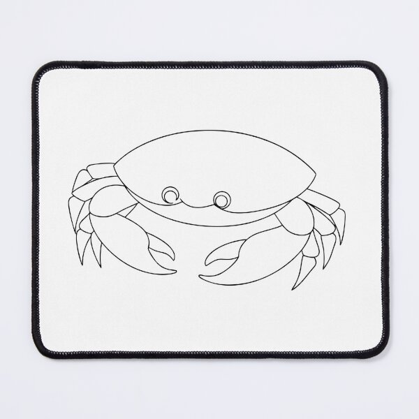 Item preview, Crab Elegant 1 Line Art Gift designed and sold by OneLine Studio.