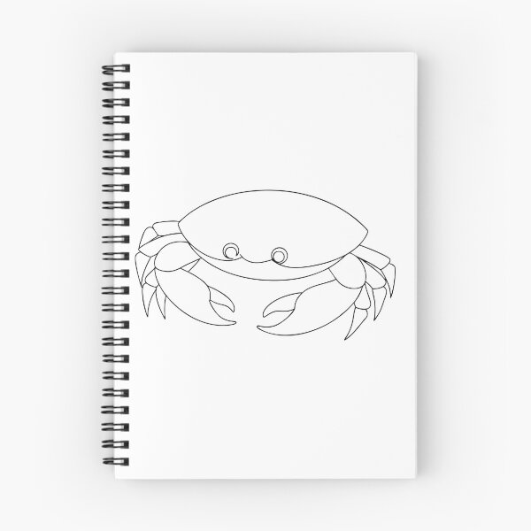 Item preview, Crab Elegant 1 Line Art Gift designed and sold by OneLine Studio.