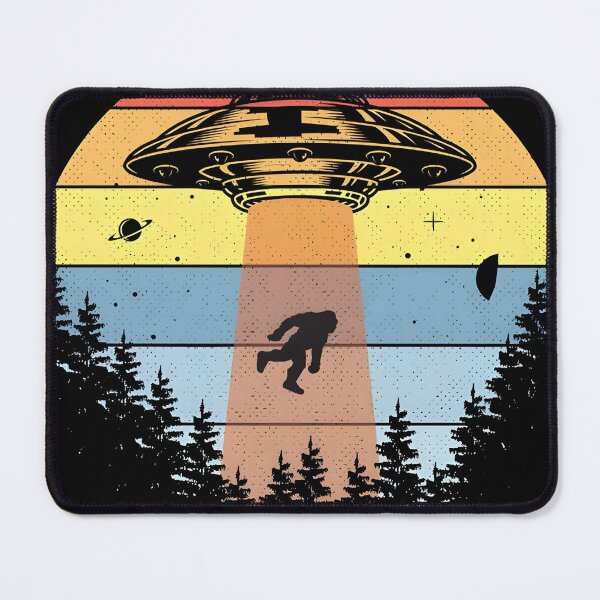 Item preview, Vintage UFO Abduction Poster designed and sold by KlingIssacs.