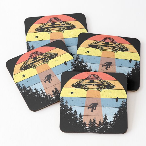 Item preview, Vintage UFO Abduction Poster designed and sold by KlingIssacs.