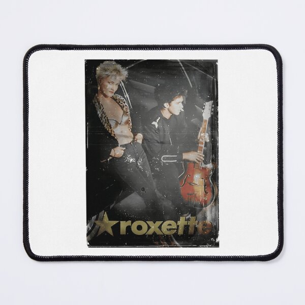Item preview, roxette live performance vintage concert poster designed and sold by estrellamagica.