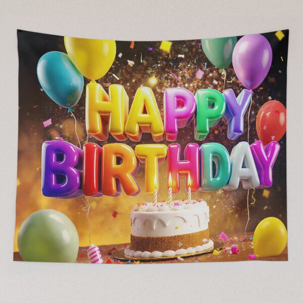 Item preview, Happy Birthday  designed and sold by AwesomeDigiShop.