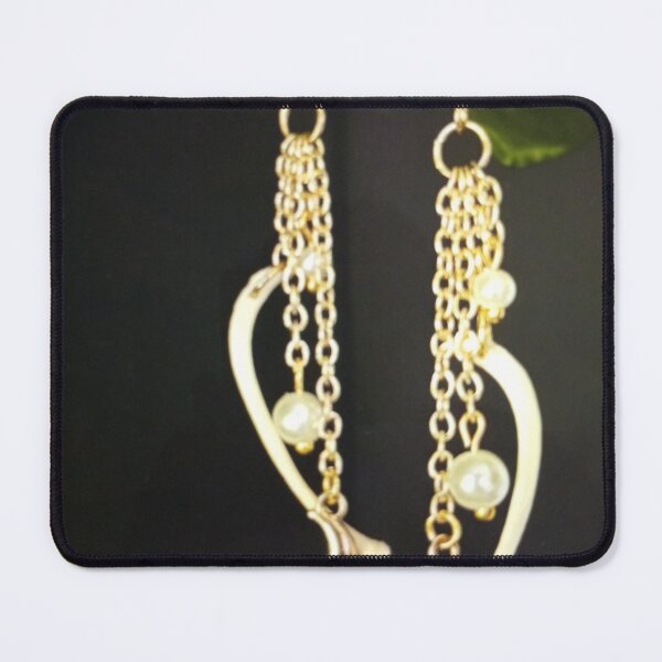 Item preview, Gold Chain and Pearl Earrings designed and sold by pfijland.