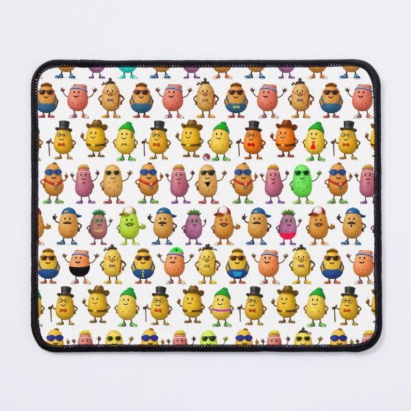 Item preview, Potato Men in multi colour designed and sold by TerenceLacey.