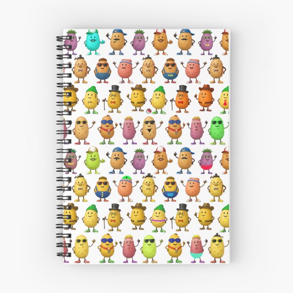 Item preview, Potato Men in multi colour designed and sold by TerenceLacey.