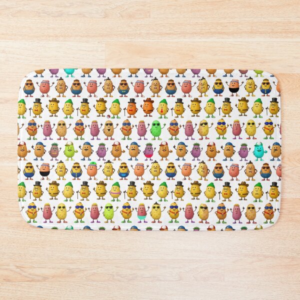 Item preview, Potato Men in multi colour designed and sold by TerenceLacey.