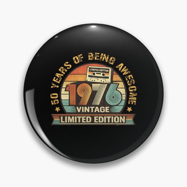 Item preview, Vintage 50 Birthday Decorations Men 50yr 1976 50th Birthday designed and sold by Eadmadgen42.