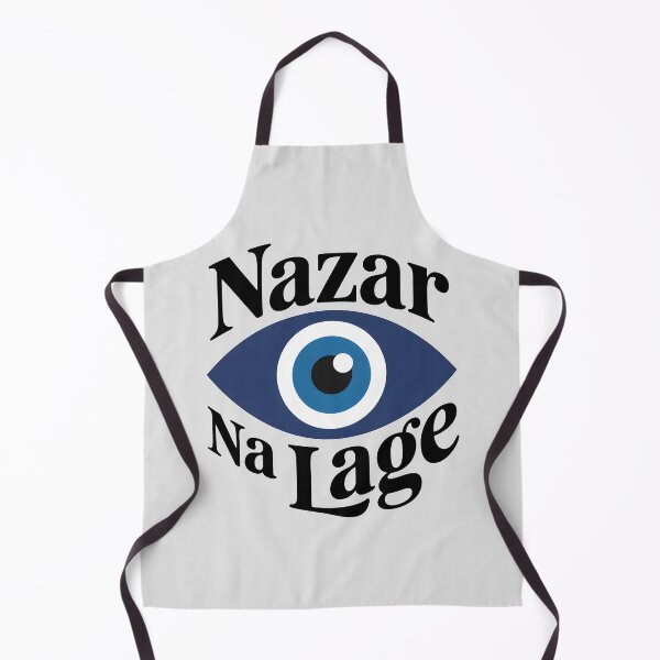 Item preview, Nazar Na Lage – Minimal Desi Protection Quote Design designed and sold by Swati Art Shop.