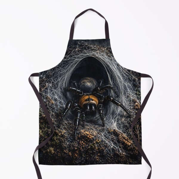 Item preview, New Zealand Black Tunnel Web Spider | Gothic Cinematic Wildlife Art | Dark Nature Wall Art | Arachnid designed and sold by NocturnalNook.