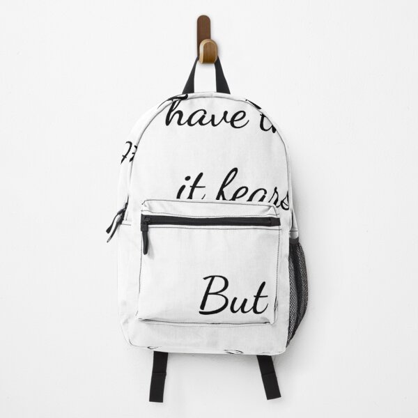 Item preview, “But weep to have that which it fears to lose.” - handwriting black designed and sold by ariksworld.