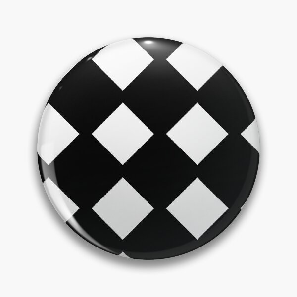 Item preview, Black and White Geometric Diamond Pattern | Modern Seamless Checker Design designed and sold by HopeAndHustle.