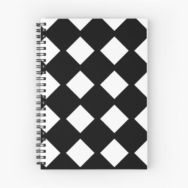 Item preview, Black and White Geometric Diamond Pattern | Modern Seamless Checker Design designed and sold by HopeAndHustle.