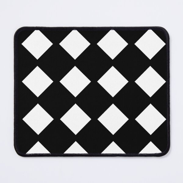 Item preview, Black and White Geometric Diamond Pattern | Modern Seamless Checker Design designed and sold by HopeAndHustle.