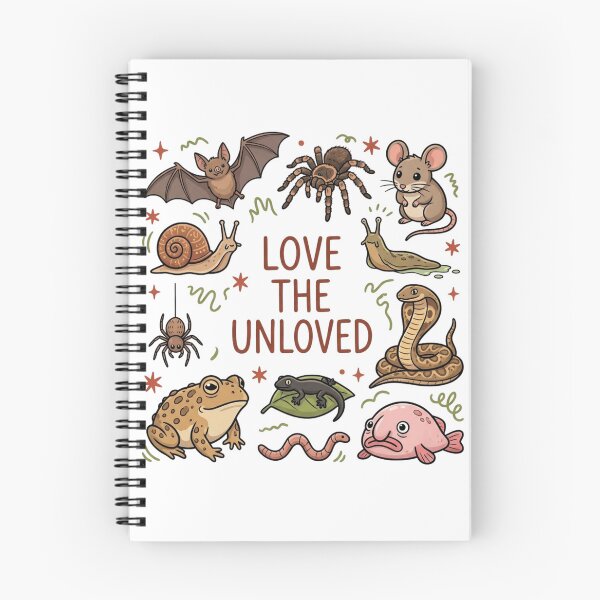 Item preview, Love The Unloved Cute Misunderstood Animals Quote Aesthetic designed and sold by raedattia.