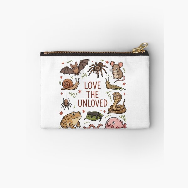 Item preview, Love The Unloved Cute Misunderstood Animals Quote Aesthetic designed and sold by raedattia.