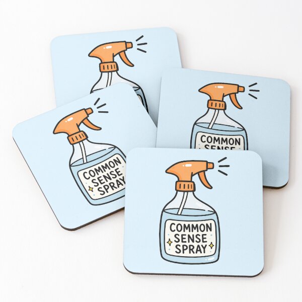 Item preview, Common Sense Spray Funny  designed and sold by MonkiFlipp.