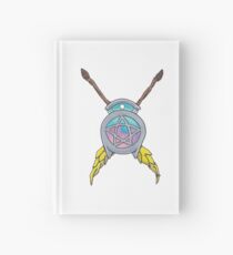 Crossed Broomsticks Hardcover Journal