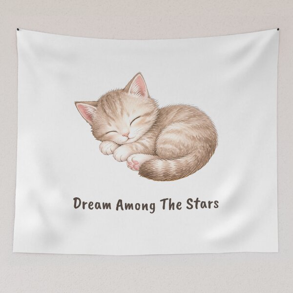 Item preview, Cute cat designed and sold by Hoppe-Art.