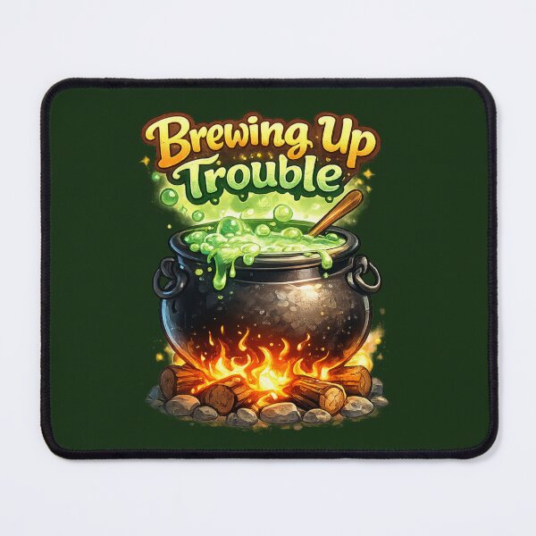 Item preview, Brewing Up Trouble designed and sold by Someone Thinks It's Funny.