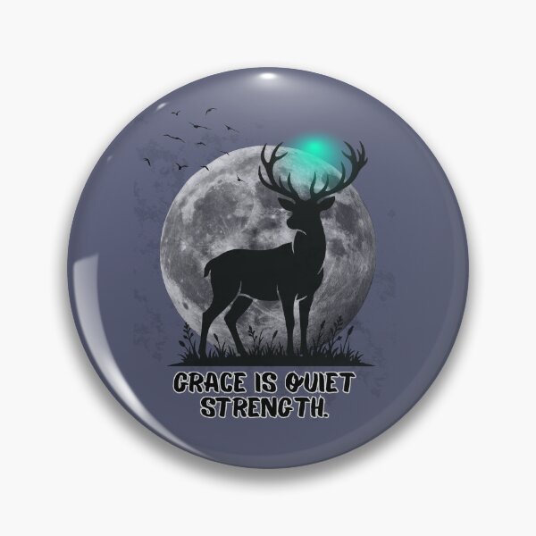 Item preview, Grace Is Quiet Strength Deer designed and sold by AhmadAnnaPrints.