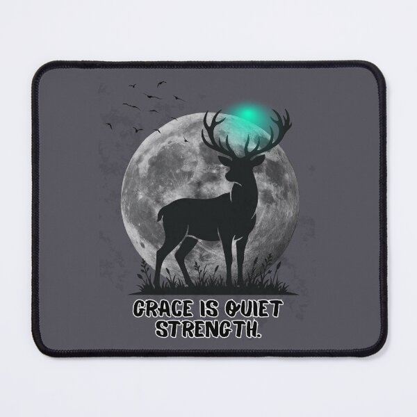Item preview, Grace Is Quiet Strength Deer designed and sold by AhmadAnnaPrints.