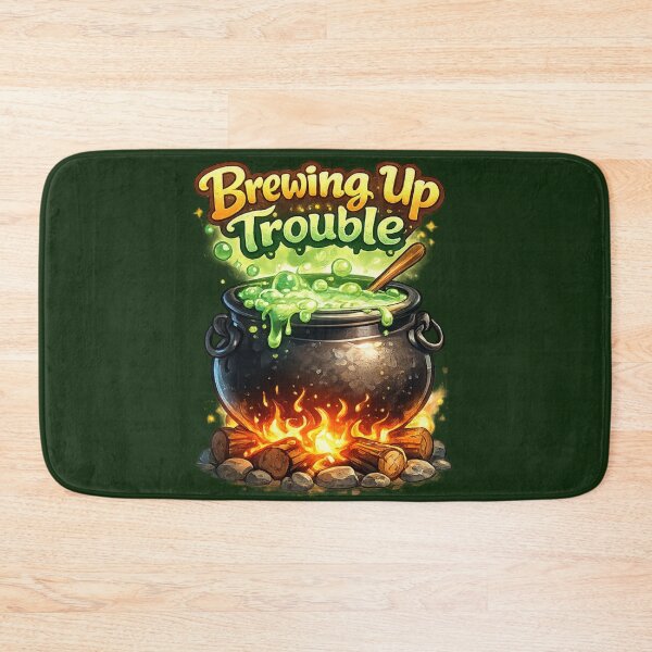 Item preview, Brewing Up Trouble designed and sold by Someone Thinks It's Funny.