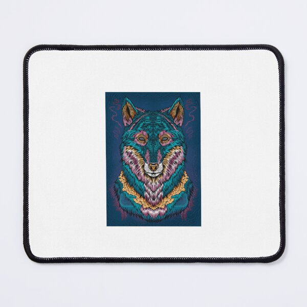 Item preview, Psychedelic Wolf designed and sold by BulolNo.