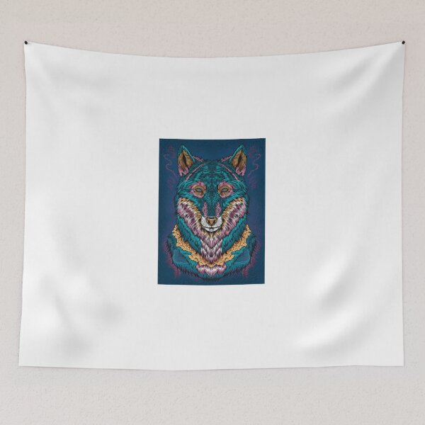 Item preview, Psychedelic Wolf  designed and sold by BulolNo.