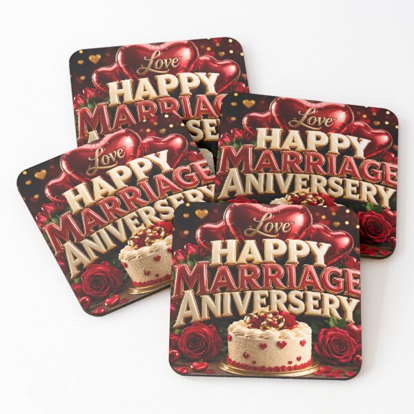 Item preview, Happy Marriage Aniversery designed and sold by AwesomeDigiShop.