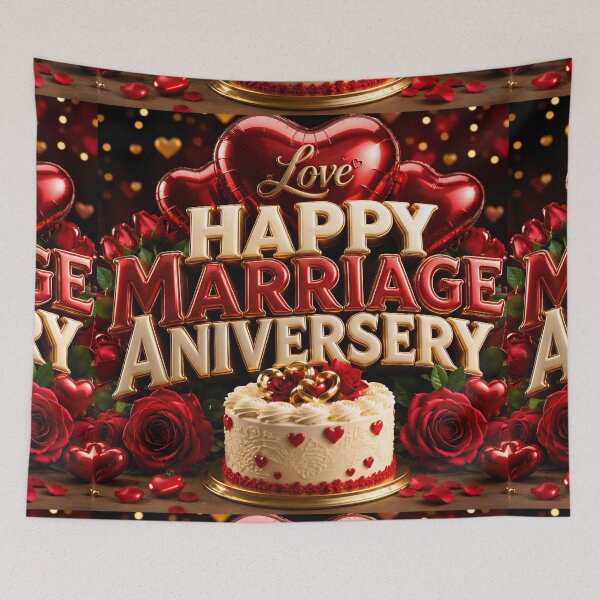 Item preview, Happy Marriage Aniversery designed and sold by AwesomeDigiShop.