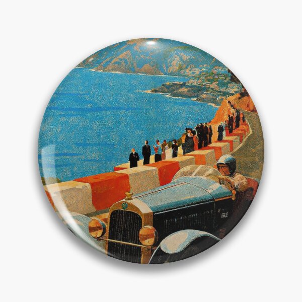 Item preview, Monaco Grand Prix 1929 Vintage Poster designed and sold by Retr0Tshirts.