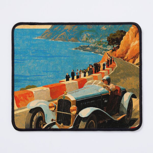 Item preview, Monaco Grand Prix 1929 Vintage Poster designed and sold by Retr0Tshirts.