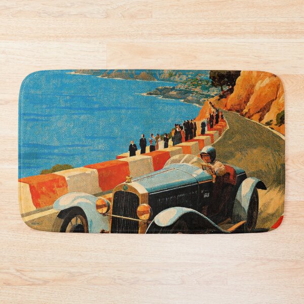 Item preview, Monaco Grand Prix 1929 Vintage Poster designed and sold by Retr0Tshirts.