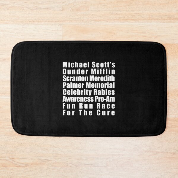 Item preview, Michael Scott's Rabies Fun Run designed and sold by teofilayoung.
