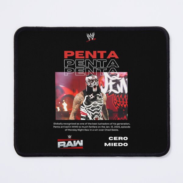 Item preview, Penta Cero Miedo WWE Debut Monday Night Raw Minimal Graphic designed and sold by Sedwalhissan.