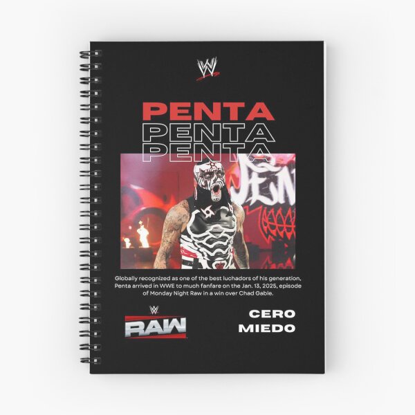 Item preview, Penta Cero Miedo WWE Debut Monday Night Raw Minimal Graphic designed and sold by Sedwalhissan.