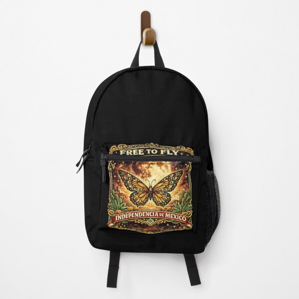 Item preview, Free to Fly Butterfly | Independencia de Mexico Patriotic Vintage Design designed and sold by irfanshikh.