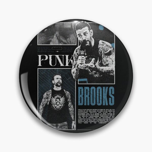 Artikelvorschau, CM Punk Brooks Best In The World Underground Newspaper Graphic entworfen und verkauft von Sedwalhissan.