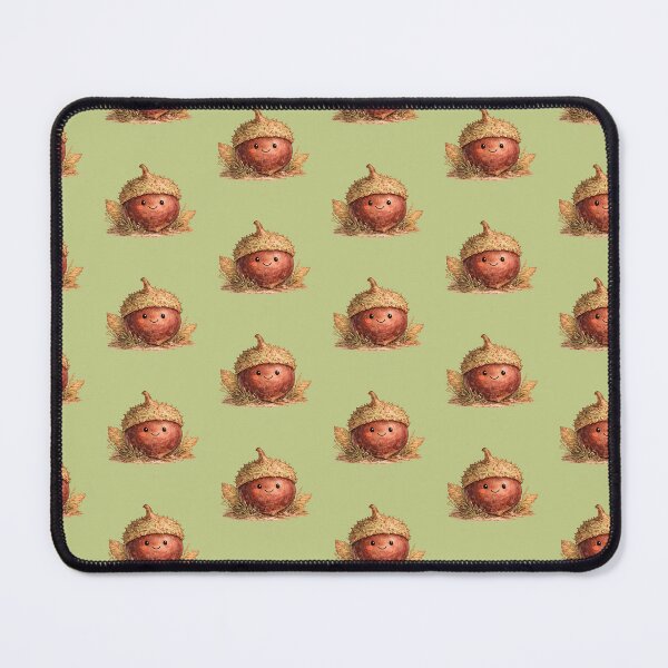 Item preview, Cute Kawaii Acorn Watercolor Autumn Sticker | Cozy Fall Forest Design designed and sold by KAM-KAM-STORE.