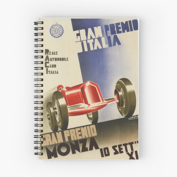 Item preview, Italy Grand Prize Monza Poster designed and sold by Retr0Tshirts.