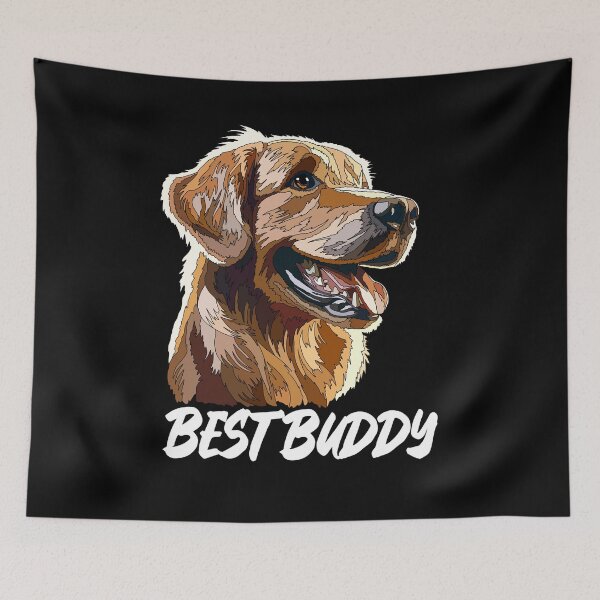 Item preview, Golden Labrador Best Buddy designed and sold by Just-Arts-4U.