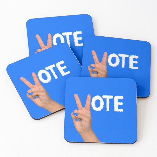 Item preview, "Vote & Peace" with Aesthetic Clouds designed and sold by InanimateArt.