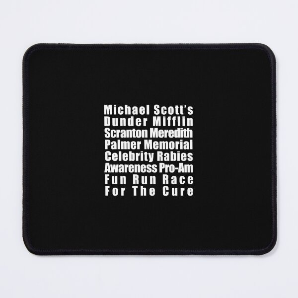 Item preview, Michael Scott's Rabies Fun Run designed and sold by saragraya.