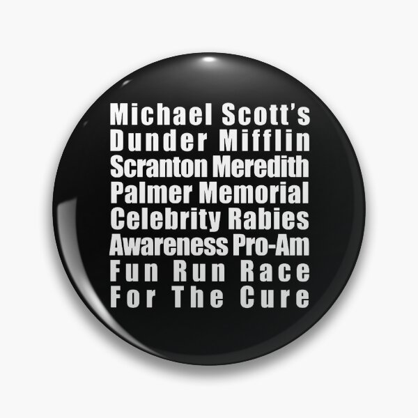 Item preview, Michael Scott's Rabies Fun Run designed and sold by saragraya.