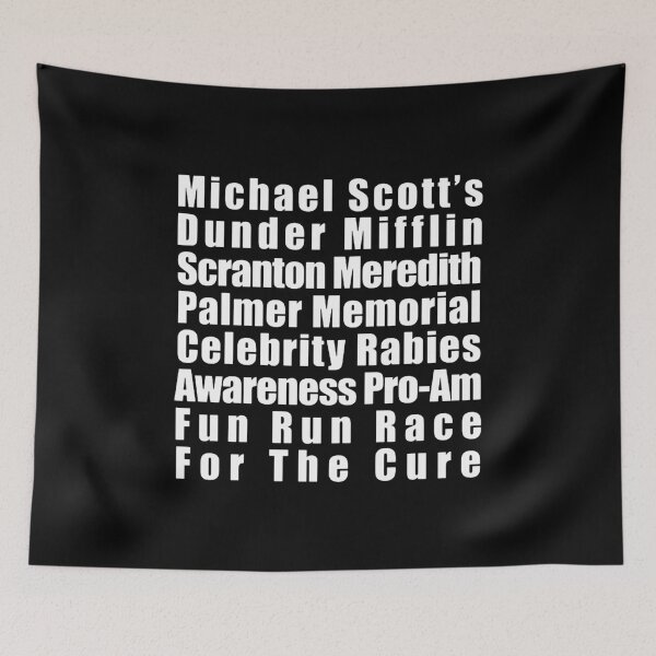 Item preview, Michael Scott's Rabies Fun Run designed and sold by saragraya.